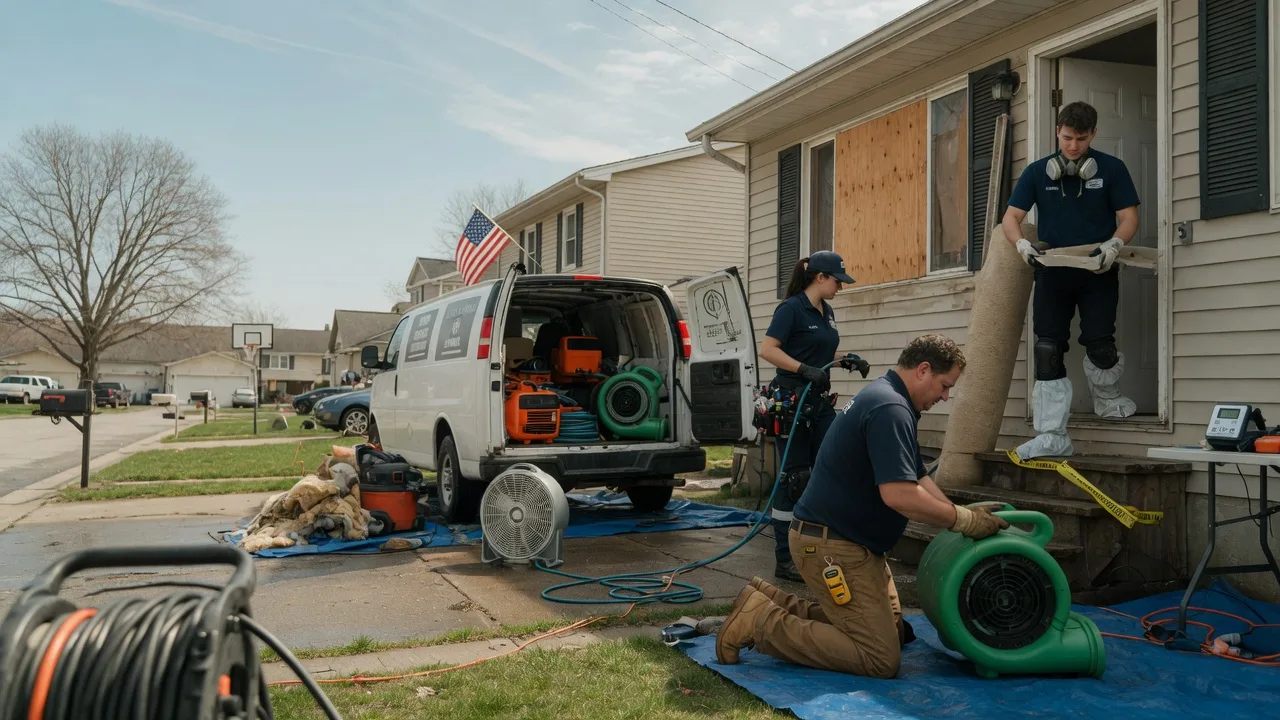 Water Damage Restoration in Mosherville, MI near me